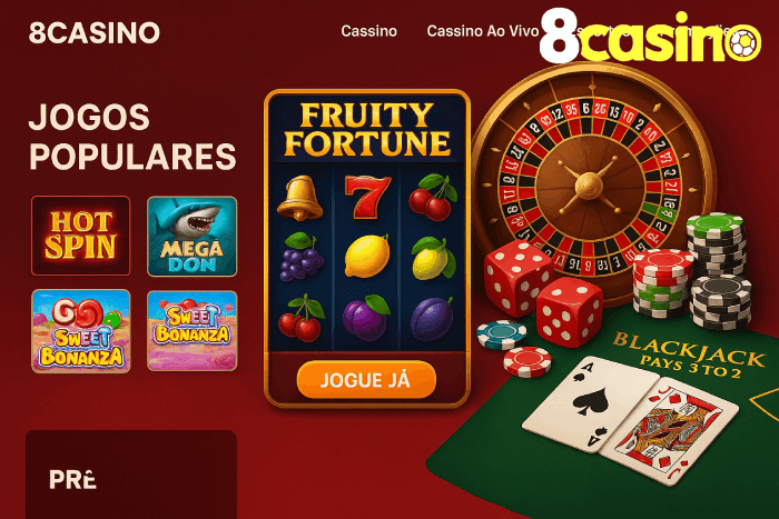Plataforma premium Cassino 8CASINO