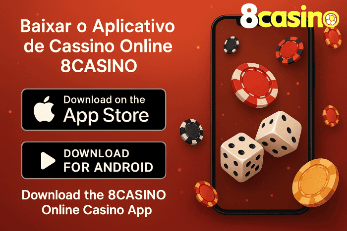 Baixar aplicativo Cassino 8CASINO e ganhar bônus