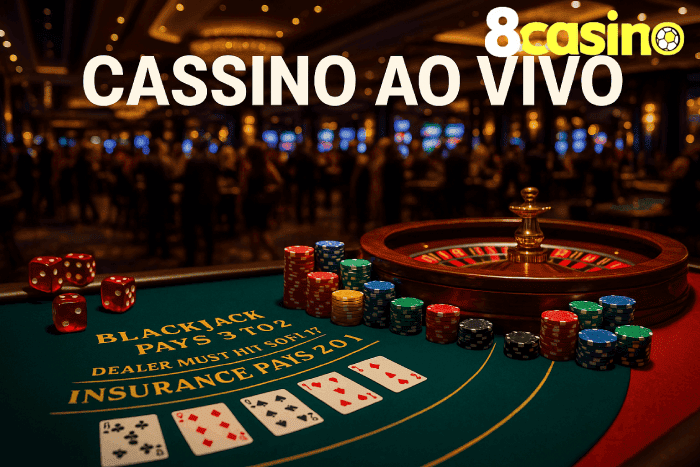 Live Casino 8CASINO bônus e prêmios incríveis