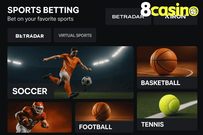 8CASINO apostas esportivas online