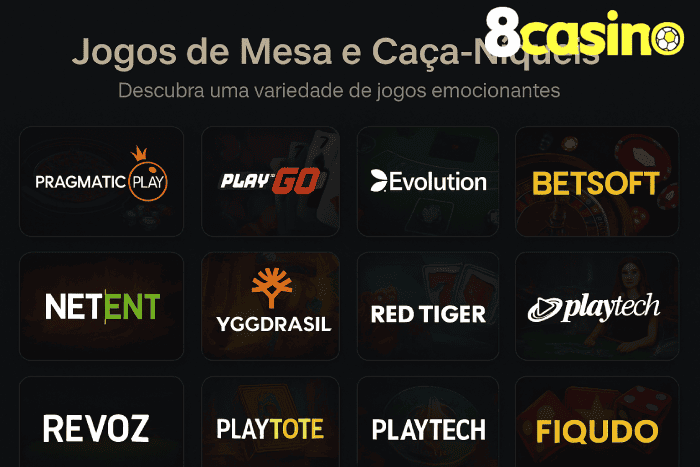 Slots populares Cassino 8CASINO bônus e diversão