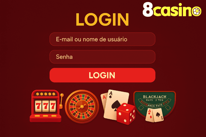 Login Cassino 8CASINO apostas seguras online