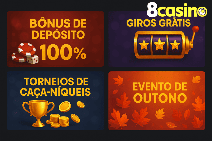 Promoções imperdíveis do Cassino 8CASINO